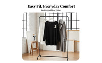 Women's Long Sleeve T-Shirt, Letter Print, Side Slit, Loose Fit, Urban Relaxed Style, Moderate-Length Pullover Top