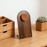 Velvet Jewelry Display Set Light Luxury Design Antique Wooden Jewelry Stand
