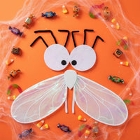 Fly Wings and Antennae Headband Lightweight Wings and Eye Mask for Adults