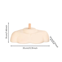 Display Shoulder Support Form Hair Mannequin Shoulder Support PVC Material