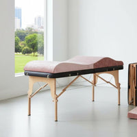 Foldable Massage Table Cushion Portable Contoured Body Support Cushion for Spa