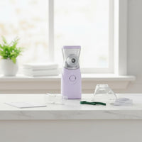 Portable Mesh Fine Mist Particles Handheld High-Frequency Inhaler Compact