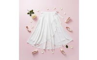 Ballerina Practice Outfit Soft and Comfortable Classical Dance Skirt Dress Skin-Friendly Material Layered Tulle Performance Costume for Beginners