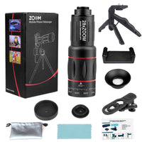 Phone Telephoto Lens Kit Black Mobile Accessory Portable