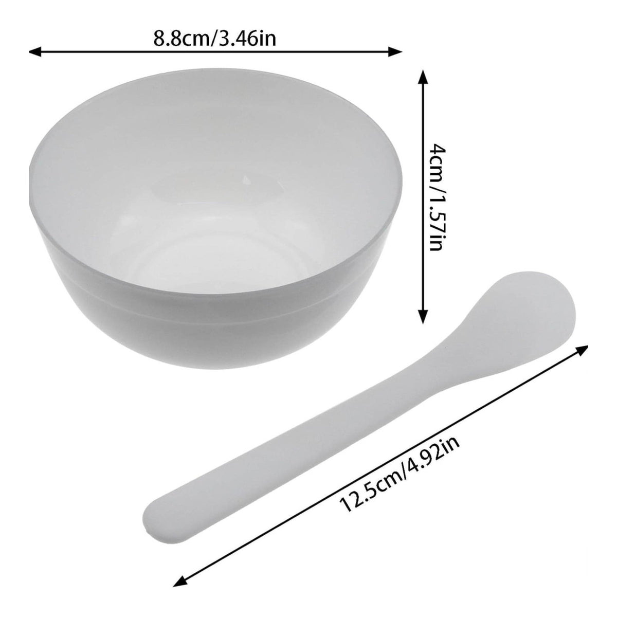 8 Pieces DIY Facial Mask Tool Kit Reusable DIY Mask Bowl Set Fast Dry