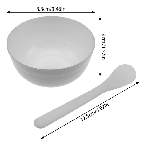 8 Pieces DIY Facial Mask Tool Kit Reusable DIY Mask Bowl Set Fast Dry