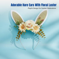 Easter Bunny Ears Headband, Cartoon, Party, Kids, Adults
