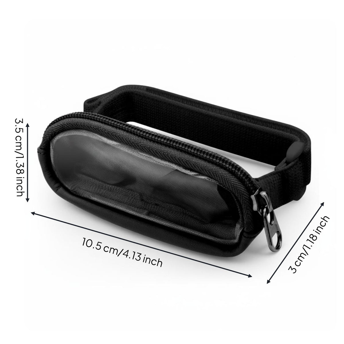 Sun Visor Lipstick Pouch Portable Lip Salve Holder Does Not Obstruct View