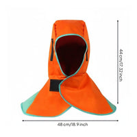 Metal-Joining Cape Hood Full Coverage Resistant Metal-Joining Hood for Welders
