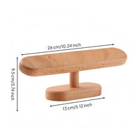T-Shaped Jewelry Stand Rounded Edges Bracelet Stand Stable Base