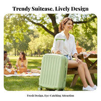 Stylish Design Lightweight Trolley Case Telescoping Handle Small Travel Suitcase Sturdy for Women, Men, Vacation, Vacations, Business Trip