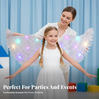 light-emitting flying creature appendages Glowing Effect illuminated accessory Colorful Lights for Girls, Kids