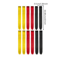 12 Pieces Clip-in Hair Extensions Matte Hairpiece Long for Cosplayers