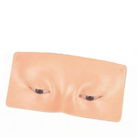 Silicone Makeup Practice Face Panel Reusable Beauty Tool Easy to Clean