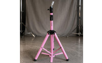 Hairpiece Tripod Stand Foot Pedal Mannequin Head Stand Foldable