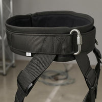 Half-Body Airborne Harness Mesh Padding Half Body Harness Metal Buckles