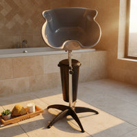 Adjustable Shampoo Bowl Professional Look Salon Hair Washing Station Lightweight Portable Hair Wash Sink for Barbers