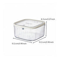 Acrylic Cosmetic Organizer Dustproof Clear Acrylic Organizer Box Easy to Clean Stackable Storage Bin for Vanity
