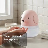Cartoon Elephant Soap Dispenser Infrared Motion Activator for Children