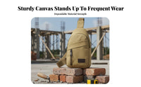 Crossframe Tool Bag Portable work equipment Wear-Resistant for Electricians, Repairmen
