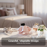 Silk-Like Ribbon Grip Fastener Elegant Design Ribbon Hair Grip Ponytail Holder Fastener Versatile Strong Grip for Women