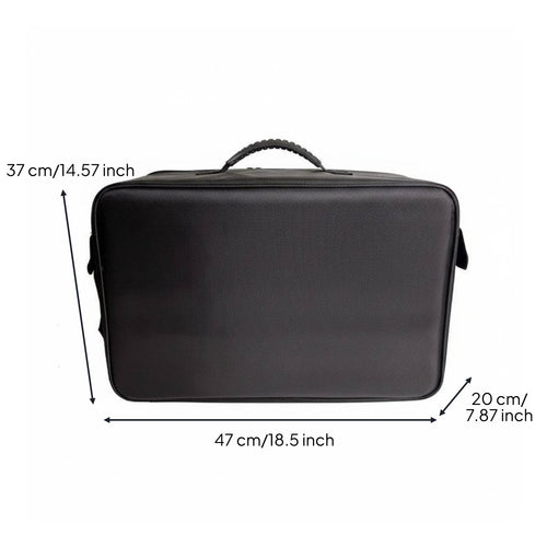 Professional Beauty Makeup Train Case Adjustable Dividers Cosmetic Organizer