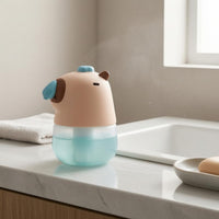 Automatic Foaming Soap Dispenser Transparent Bottle Bathroom Accessory