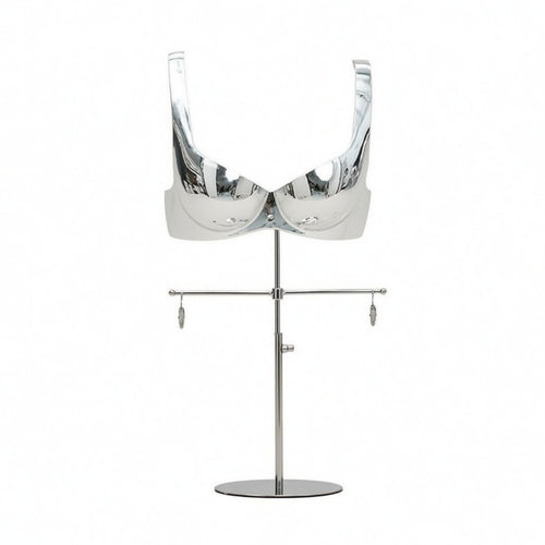 Bra Display Stand Bra Form Stand Vertical Metal Support Lingerie Mannequin