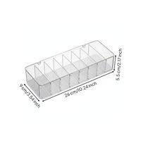 Clear Acrylic Lens Box Transparent for Vanity Table