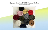 Wool waist belt for skirts