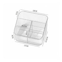 Acrylic Eyelash Storage Box with Lid Lash Extension Organizer Transparent