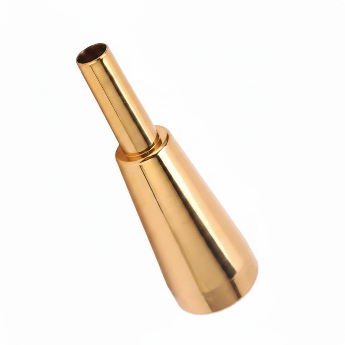 Brass Trumpet Mouthpiece Polished Shaped Trumpet Mouthpiece Compact
