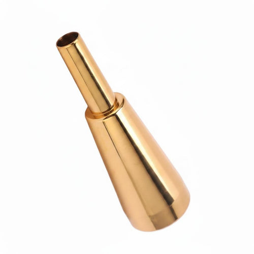 Brass Trumpet Mouthpiece Polished Shaped Trumpet Mouthpiece Compact