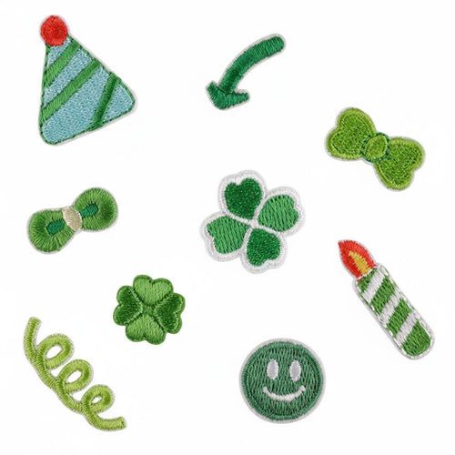 Easy to Apply Embroidered Embroidery Applique Assorted Design S Decorative Clothing Embroidery Applique Colorful for DIY Enthusiast S