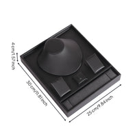Velvet Jewelry Stand Set Scratch Protection Accessory Storage for Countertop