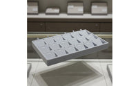Velvet Jewelry Tray Compartmentalized Jewelry Organizer Tray Space Saving