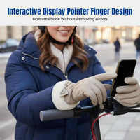 Touchscreen Thermal Gloves, Women, Cycling, Skiing, Outdoor, Winter