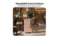 Hard Shell Suitcase Flexible Dividers Trolley Case Wet/Dry Separation