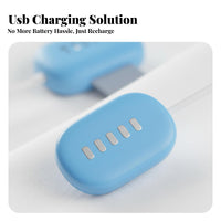 Sound and Vibration Alerts Wired Bedwetting Alarm Easy Single-Button Operation Wearable Moisture Alarm Safe Materials for Elderly, Toddlers