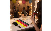 12 Pieces Hair Extensions with Clips Colorful Clip-in Hairpieces Long