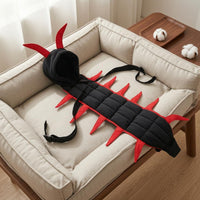 Centipede Cat Costume Polyester Devil Cape Cloak Photo Prop