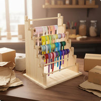 Wood Jewelry Display Rack Sturdy Watch Display Stand Easy to See for Home Vanity