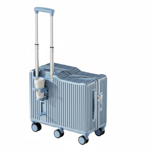 children's Ride-on Luggage Rigid-shell shell Trolley Case Pull Strap for Toddlers
