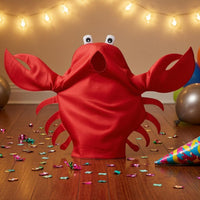 Full Body Crustacean Costume Oversized Claws Novelty Outfit Lightweight