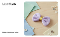 DIY Five-Petal Cloth Flower Delicate Design Textile Flower Applique Pastel Colors for Girls, Clothes Decoration, Crafting Projects