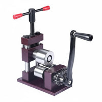 2 in 1 Jewelry Bending Machine Compact Circlet Rolling Machine Robust Iron Body