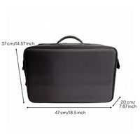 Professional Beauty Makeup Train Case Adjustable Dividers Cosmetic Organizer