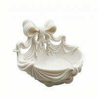 Shell Jewelry Tray Layered Ridges Bow Jewelry Tray Smooth Curves