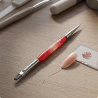 Double-Ended Nail Art Brush Fine Tip Beauty Tool Tapered Bristles