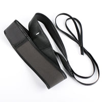 Faux Leather Wrap Belt Pebbled Wide Tie Waist Belt Soft